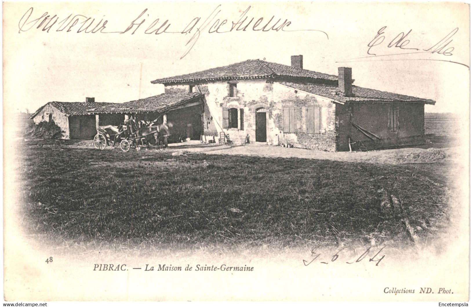 CPA Carte postale France  Pibrac  Maison de Sainte Germaine  1904 VM83504