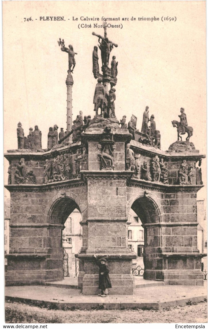 CPA  Carte postale France   Pleyben  Calvaire formant un Arc de Triomphe    VM63546