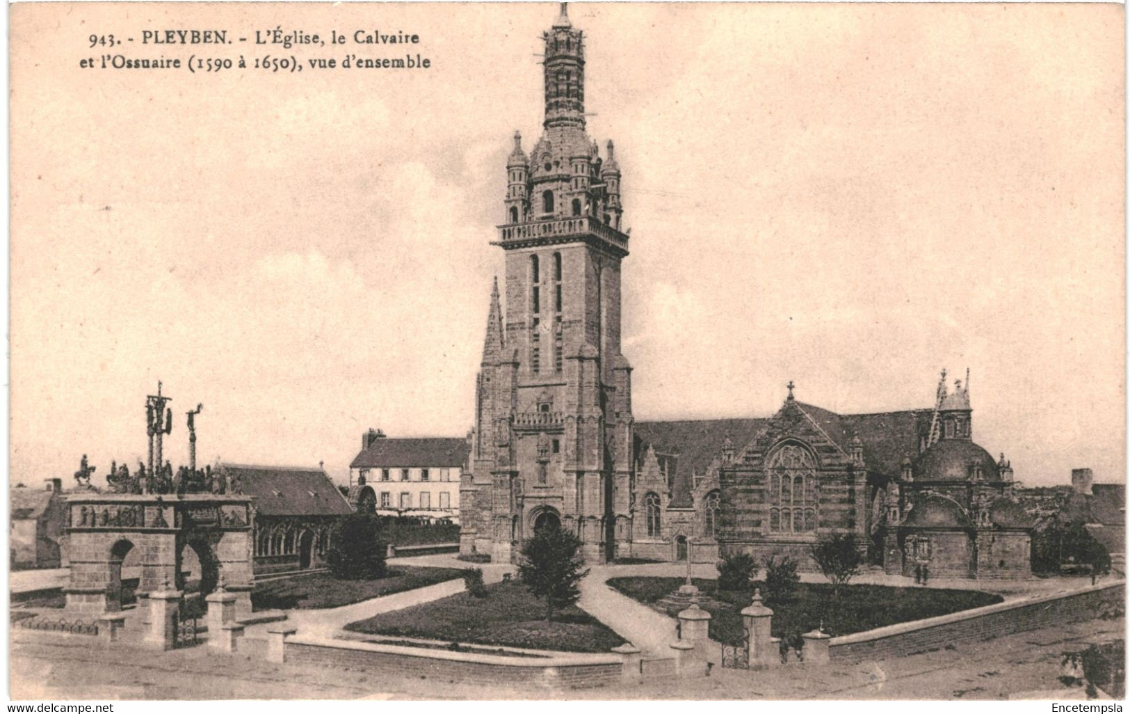 CPA Carte postale  France  Pleyben  Eglise le Calvaire l'Ossuaire  VM63146