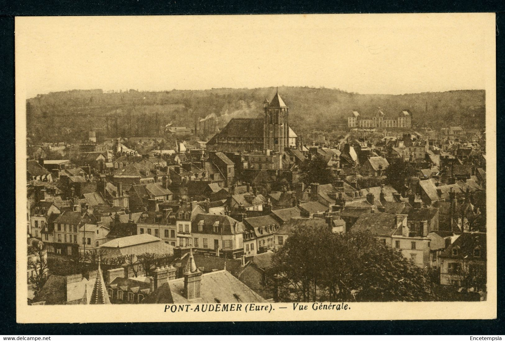 CPA - Carte Postale - France - Pont Audemer - Vue Générale (CP21393)