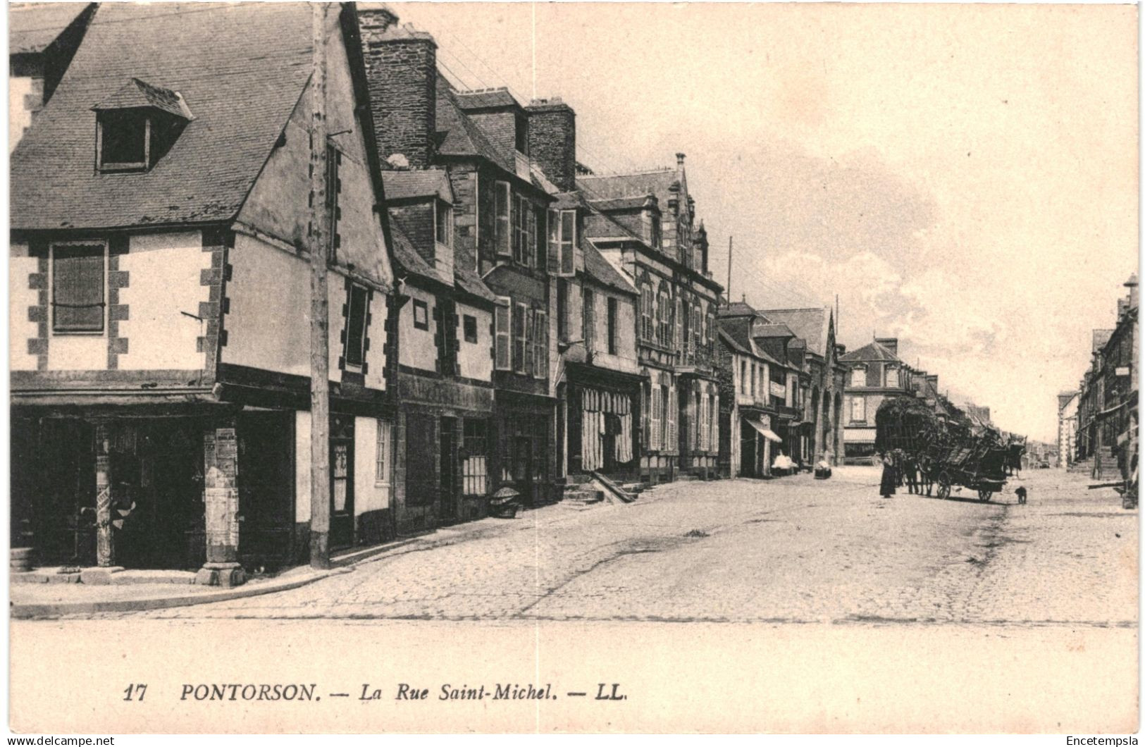 CPA Carte Postale France  Pontorson  Rue Saint Michel   VM93524ok