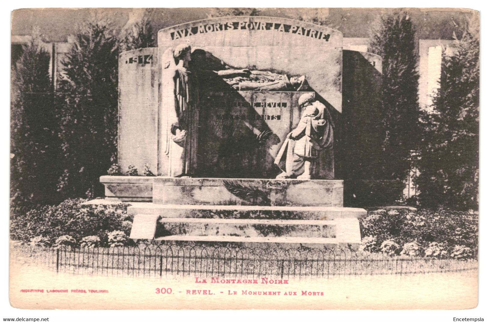 CPA - Carte Postale -France-Revel- Monument aux Morts La montagne noire -  VM37984