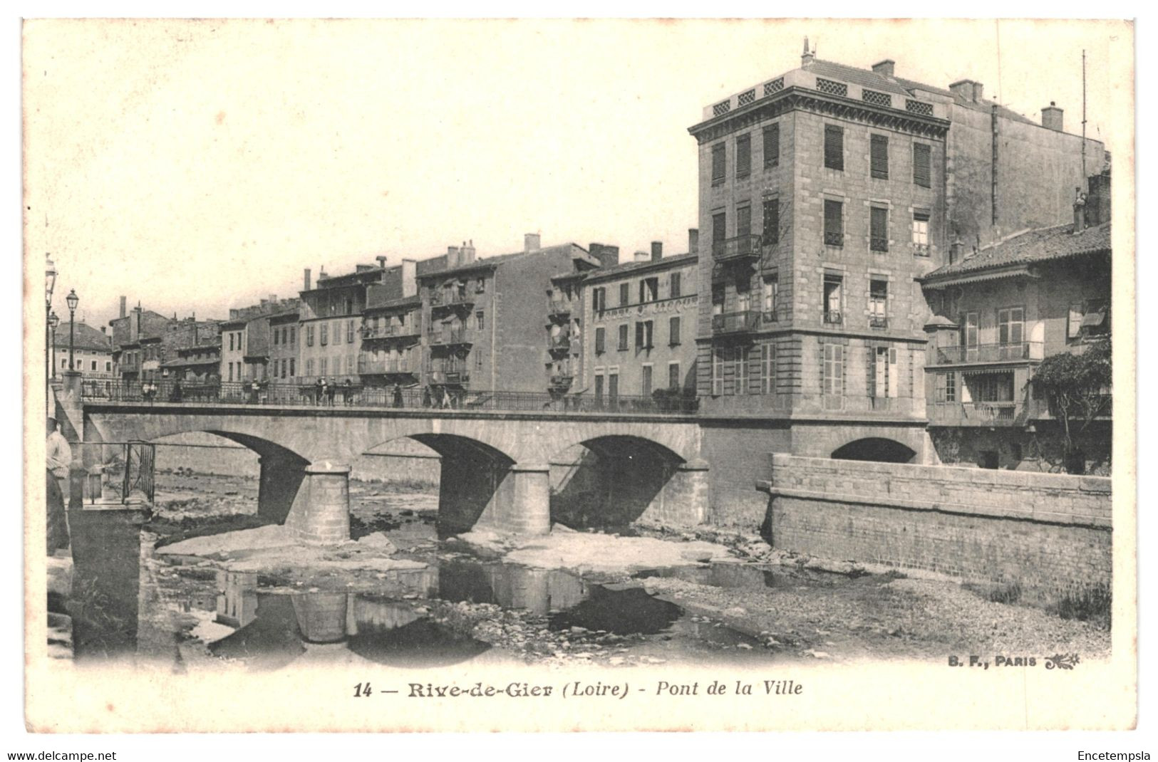 CPA - Carte Postale -France-Rive de Gier- Pont de la Ville   VM35642