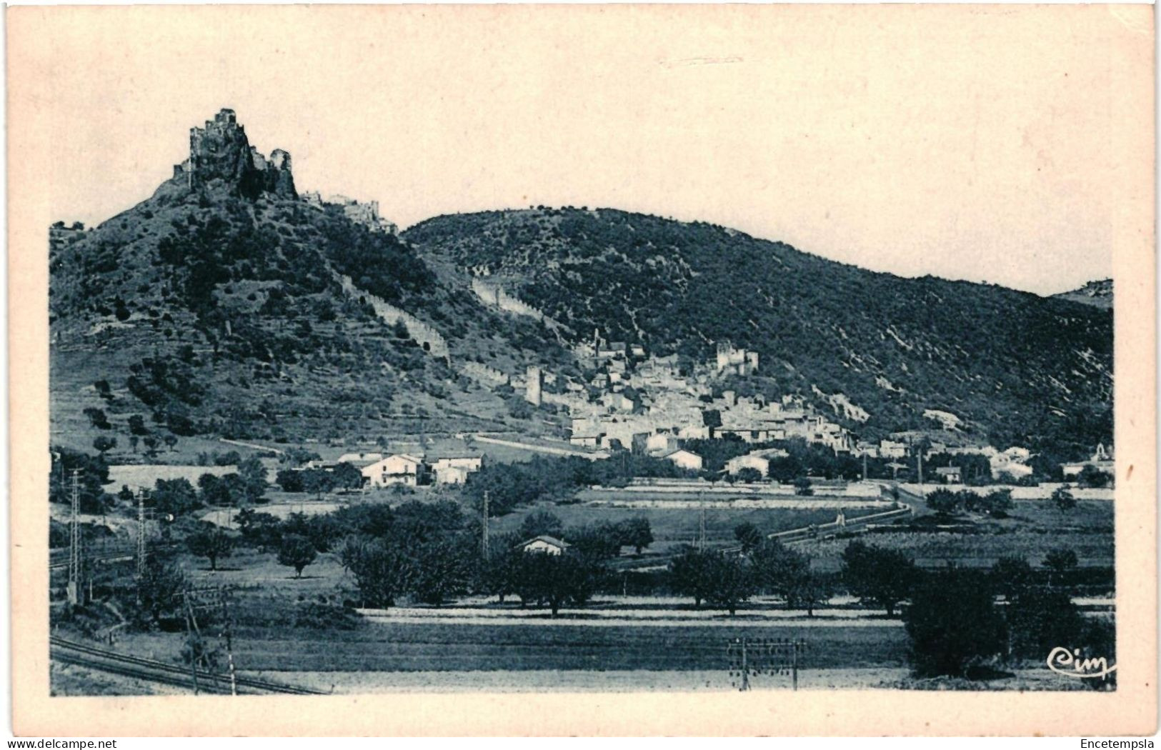 CPA   Carte Postale France   Rochemaure Vue PAnoramique et Avenue du Teil  VM107812