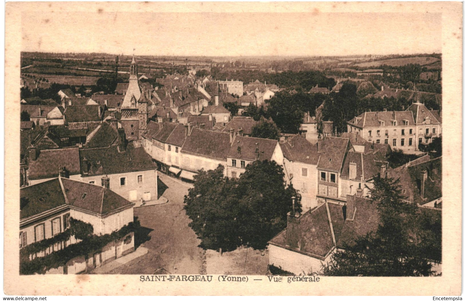 CPA Carte postale    France  Saint Fargeau  Vue générale   VM71523