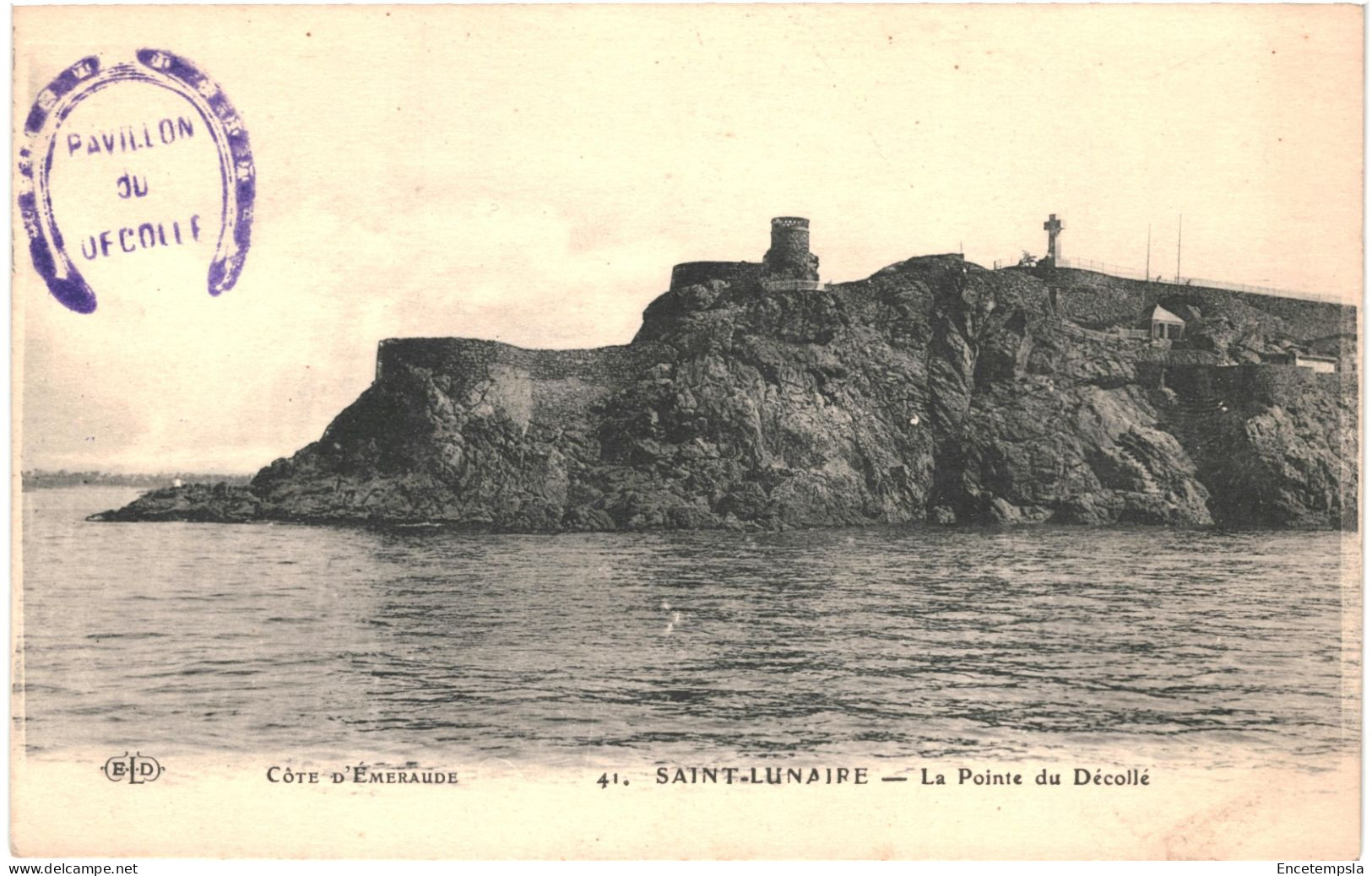 CPA Carte postale France   Saint-Lunaire  Pointe du Décollé VM65331