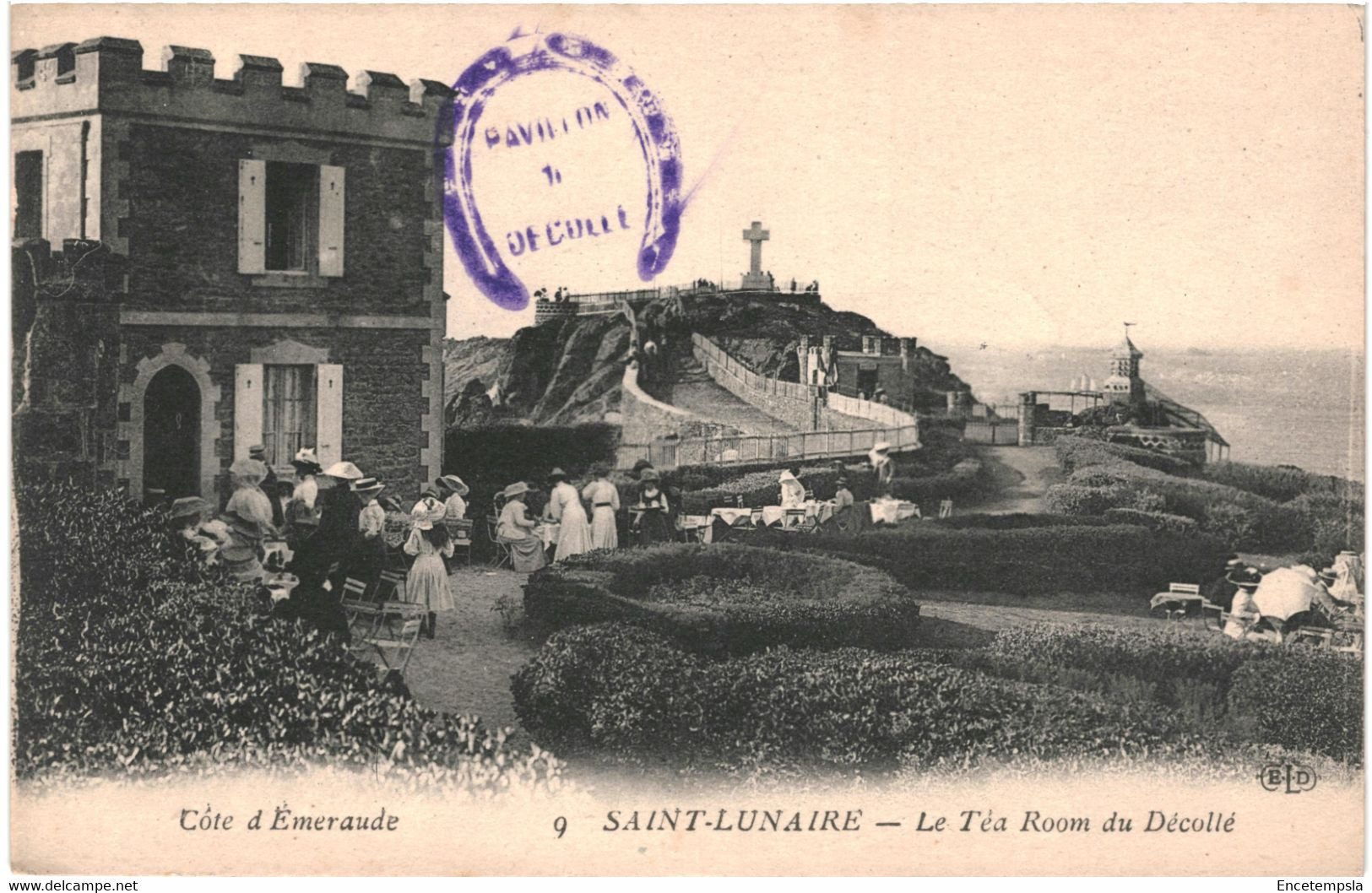 CPA Carte postale France Saint-Lunaire  Tea Room du Décollé VM63654ok