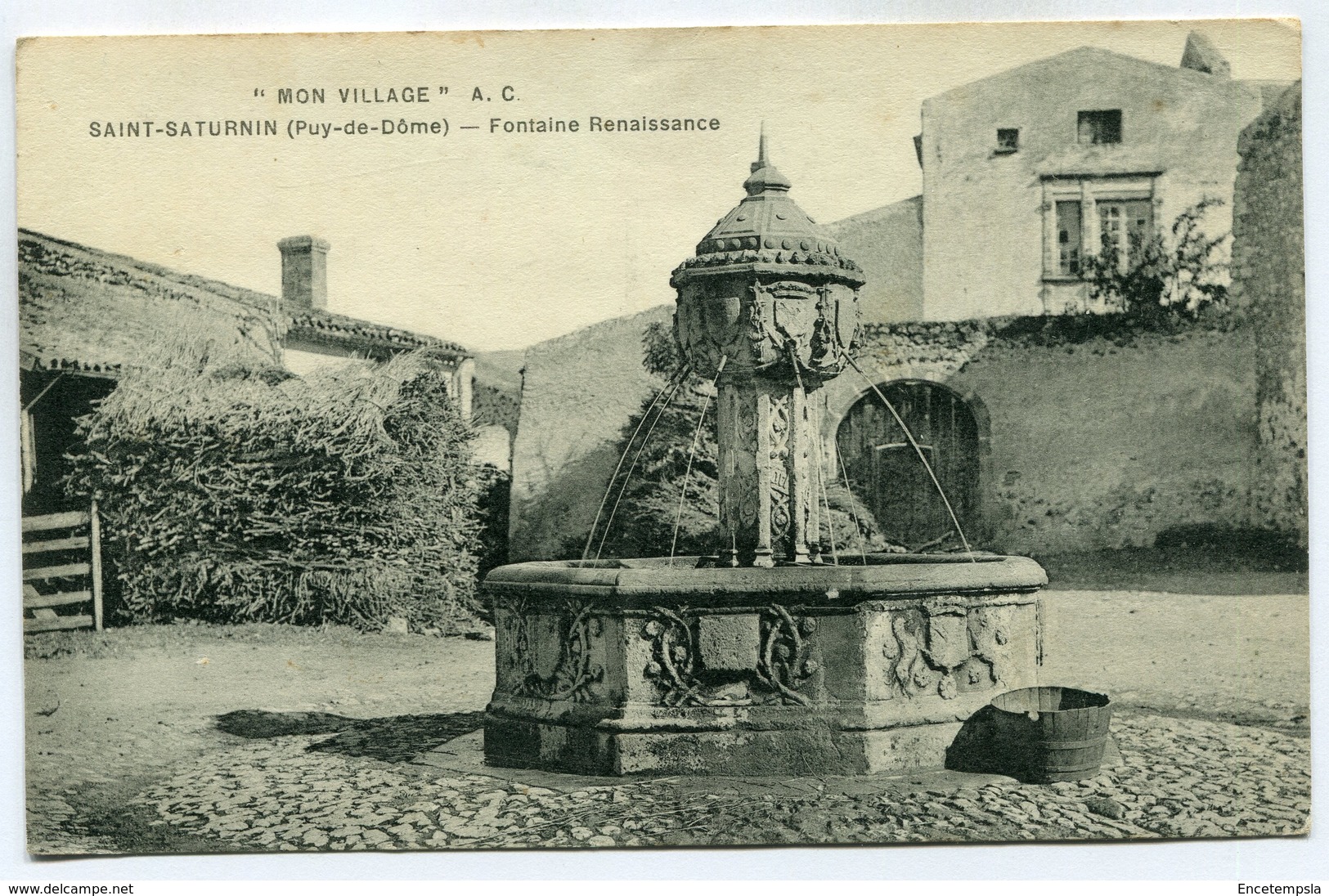 CPA - Carte Postale - France - Saint Saturnin - Fontaine Renaissance (SV6249)