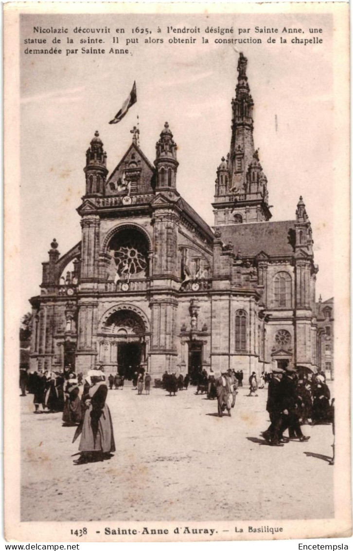 CPA Carte Postale France  Sainte-Anne-d'Auray  Basilique  VM102253