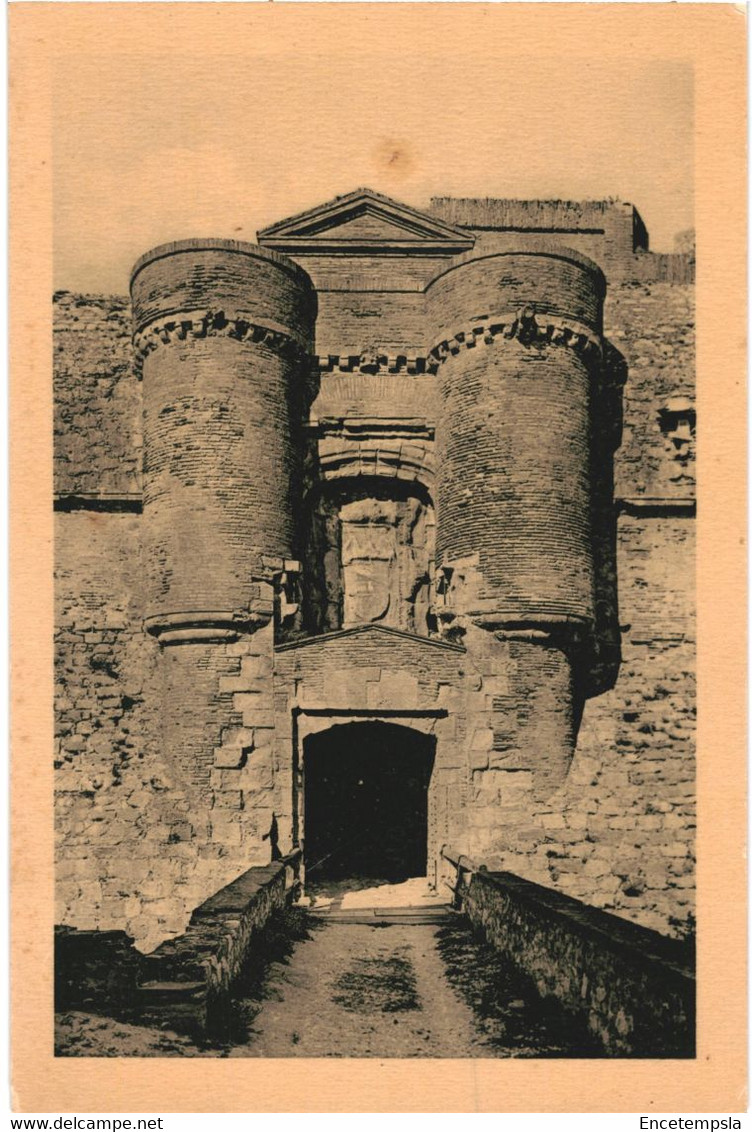 CPA  Carte postale France Salses Le Fort Entrée principale Rerrasse du Roi   VM64042