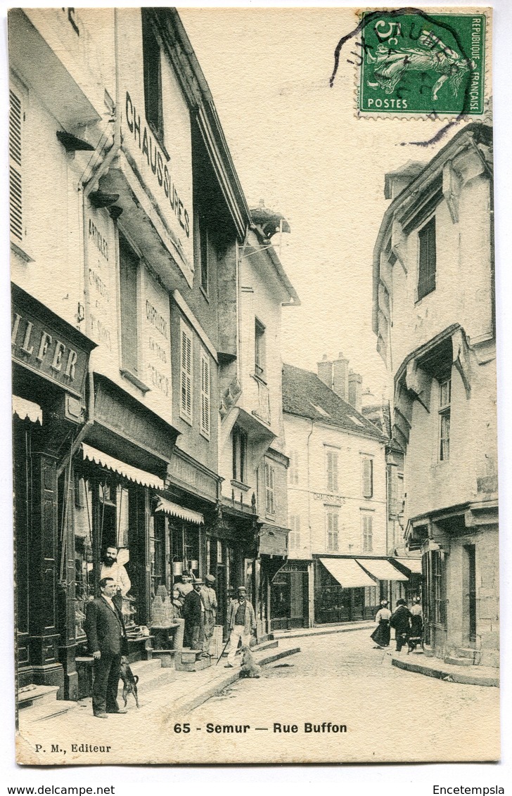 CPA - Carte Postale - France - Semur - Rue Buffon - 1910 ( I11415)