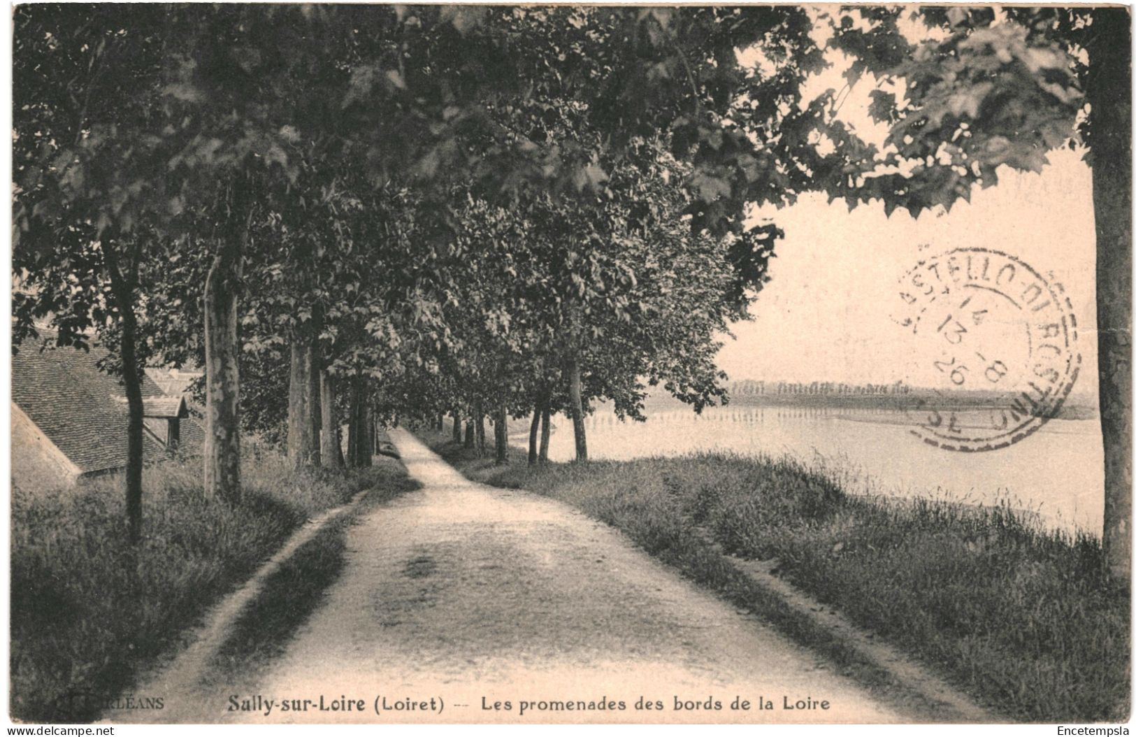 CPA Carte postale France  Sully sur Loire  Les promenades des bords de la Loire  1926 VM64949
