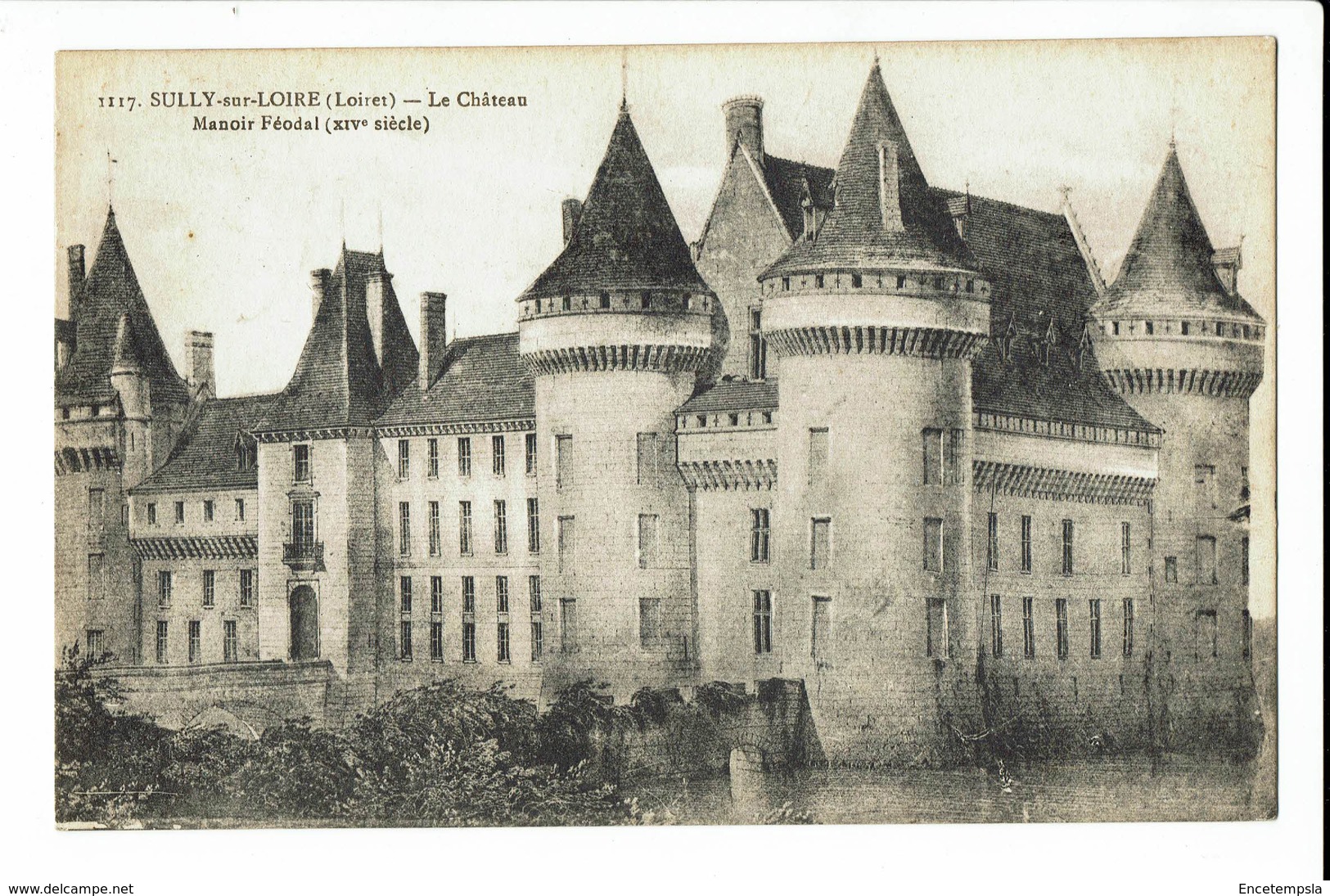 CPA - Carte Postale -FRANCE -Sully sur Loire -Manoir Féodal -1918 - S945