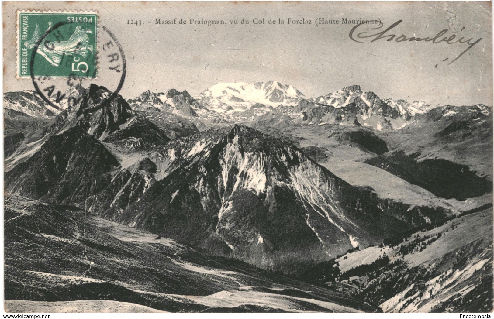 CPA carte postale France Talloires-Montmin  Massif de Pralognan  VM61771