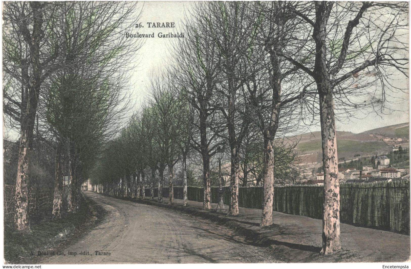 CPA  Carte postale France  Tarare  Boulevard Garibaldi 1905 VM70327