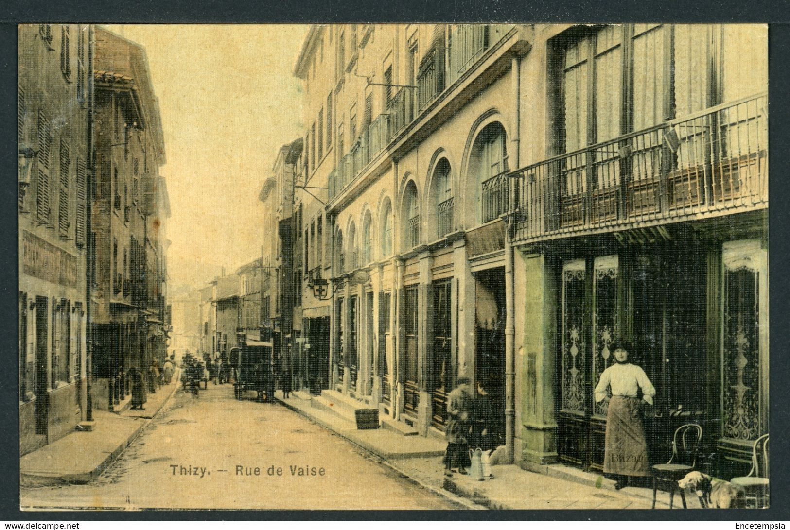 CPA - Carte Postale - France - Thizy - Rue de Vaise (CP24514)