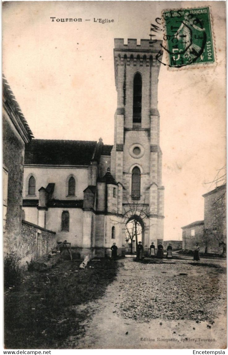 CPA Carte Postale  France  Tournon L'église  VM99397