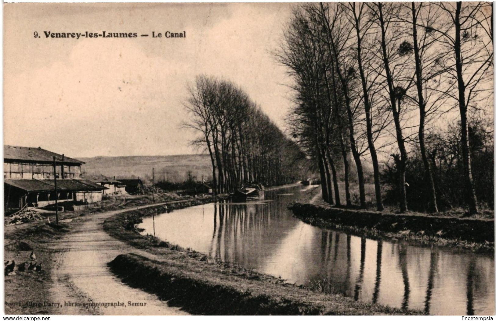 CPA  Carte Postale  France  Venarey-les-Laumes  Le canal   VM104902