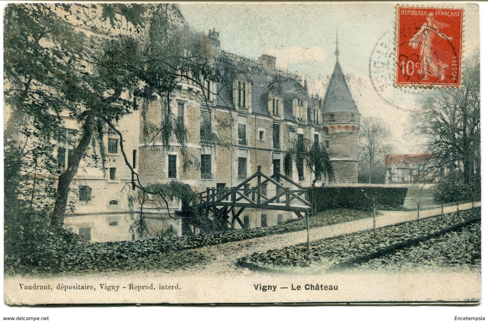 CPA - Carte postale - France - Vigny - Le Château - 1907  (CP561)