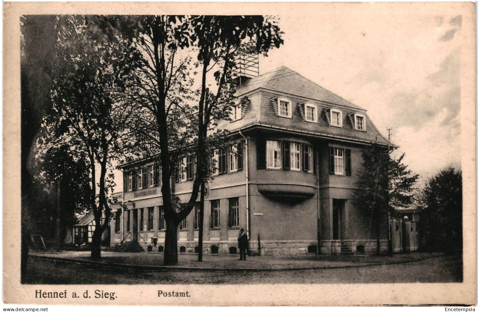 CPA Carte Postale  Germany Hennef Postamt. VM109156