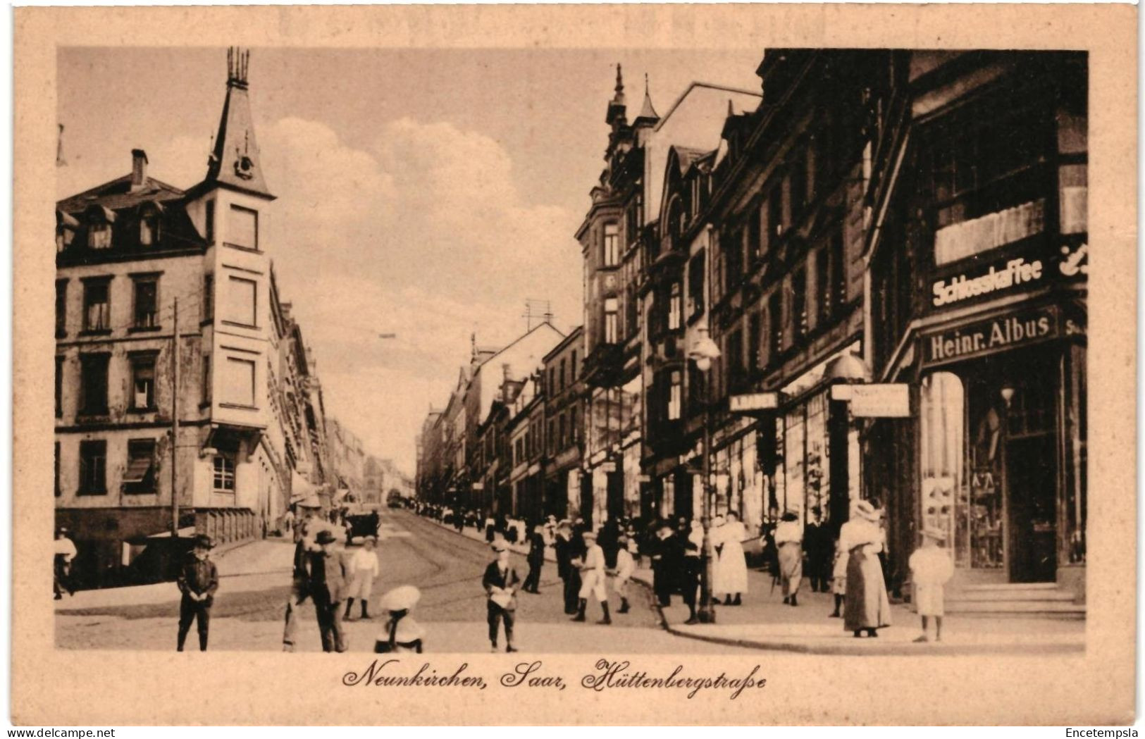 CPA  Carte Postale Germany  Neunkirchen  Hüttenbergstrafse  VM104492