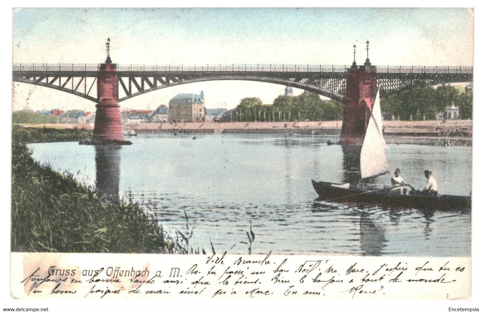 CPA -Carte postale-Germany- Offenbach am Main- Gruss aus Offenbach am Main-1904-VM38377ok