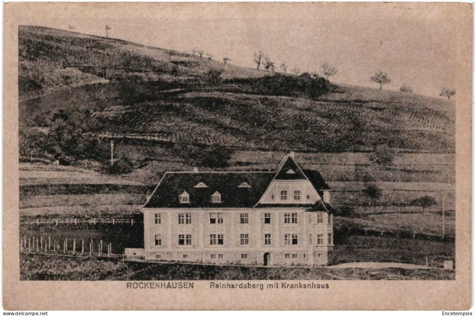 CPA  Carte Postale Germany Rockenhausen  Rheinhardsberg mit Krankenhaus VM104213