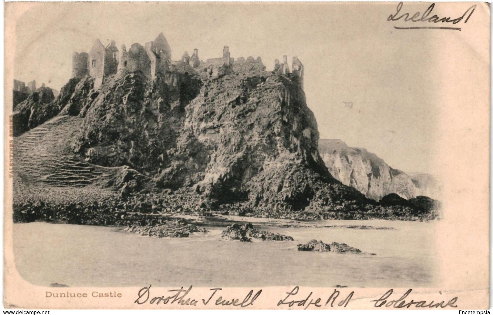 CPA  Carte Postale Irlande du Nord Dunluce Castle 1903  VM106415ok