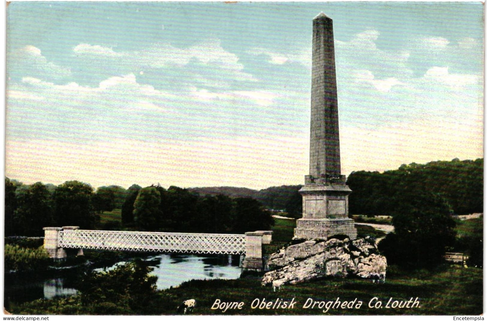 CPA  Carte Postale Irlande Louth  Boyne Obelisk Drogheda  VM98805