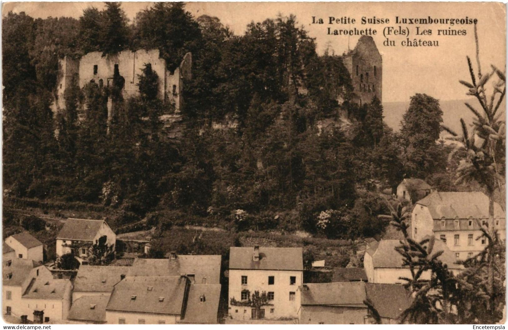 CPA Carte Postale  Luxembourg  Larochette   Ruines du Château 1925 VM97428