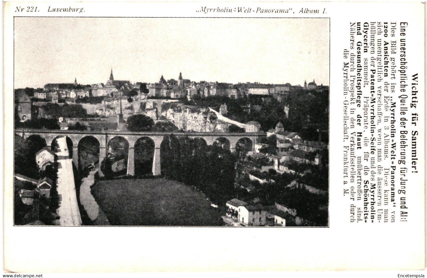 CPA  Carte Postale  Luxembourg-Luxembourg ville début 1900 VM95937