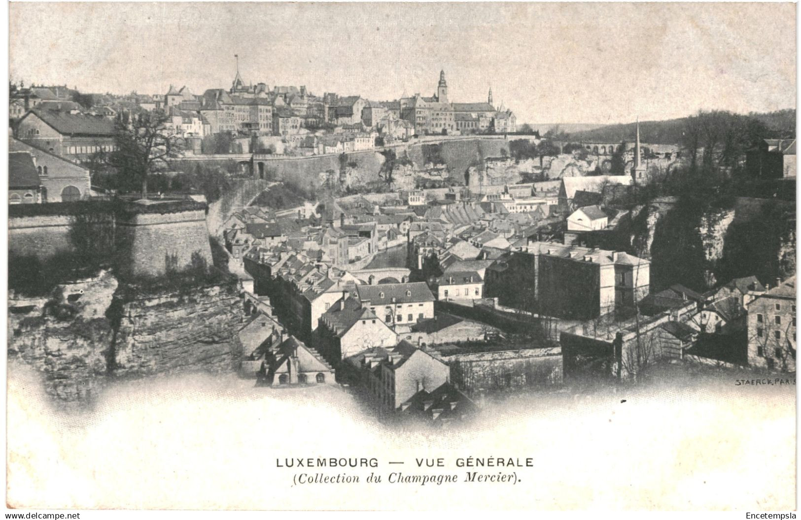 CPA Carte postale Luxembourg-Luxembourg Vue générale     VM89727