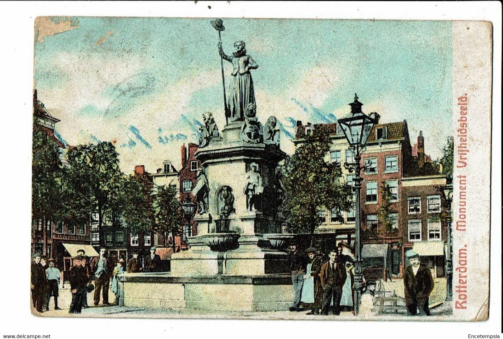 CPA Carte Postale -Pays Bas-Rotterdam- Monument Vrijheidsbeeld  VM24220br