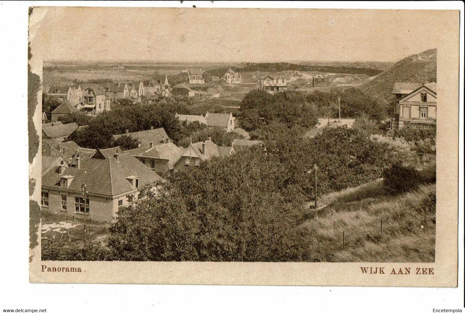 CPA Carte Postale -Pays Bas-Wijk aan Zee- Panorama-1921-VM24986br