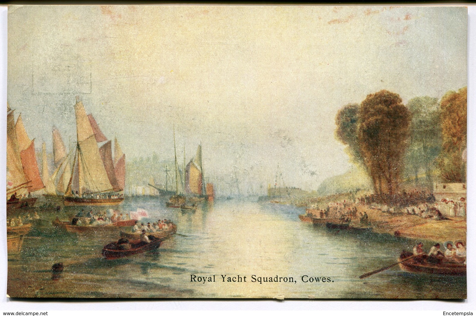 CPA - Carte Postale - Royaume-Uni - Cowes - Royal Yacht Squadron - 1919 (M7775)