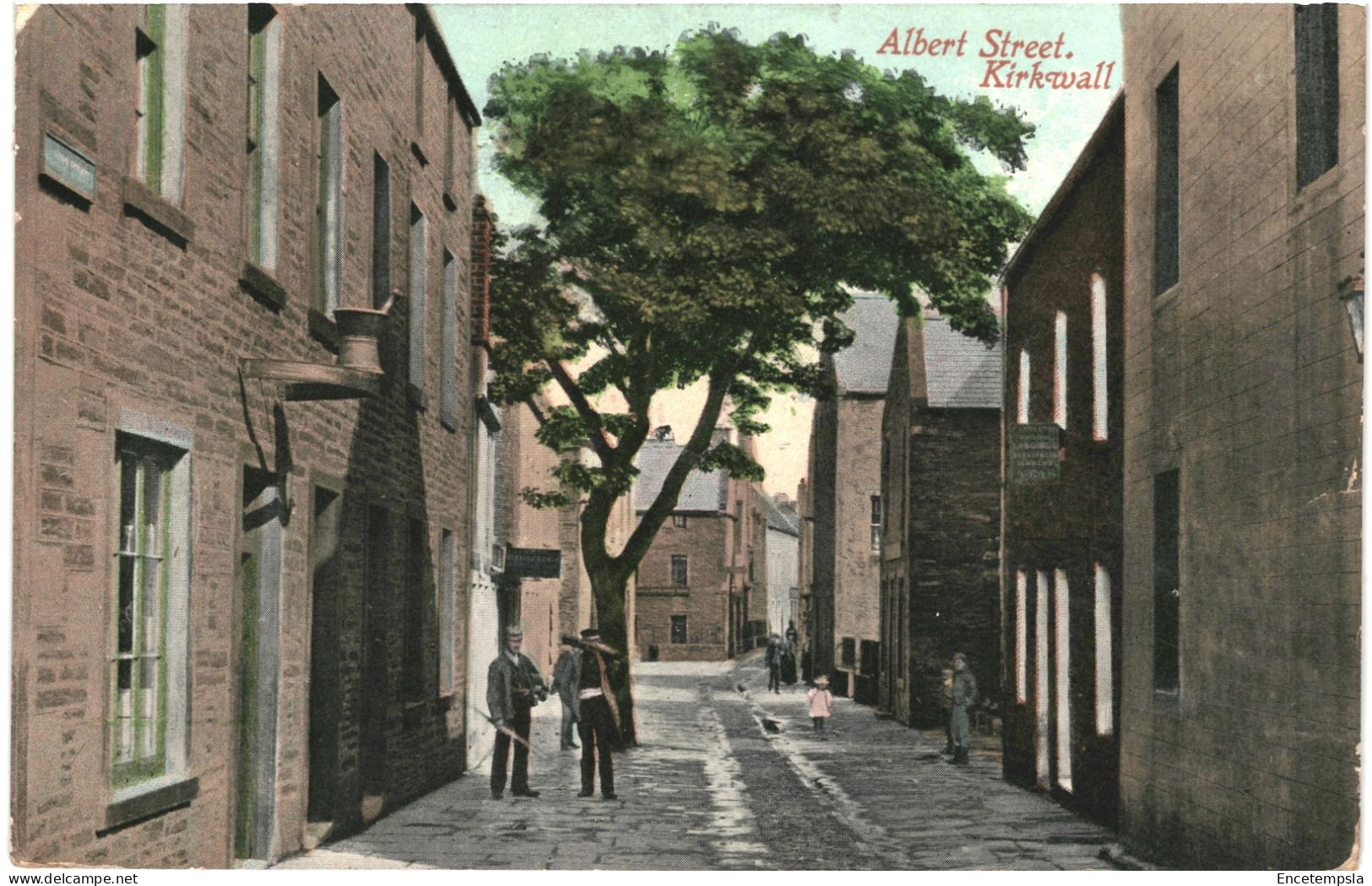 CPA  Carte Postale Royaume Uni Ecosse Kirkwall  Albert street 1911 VM74866ok