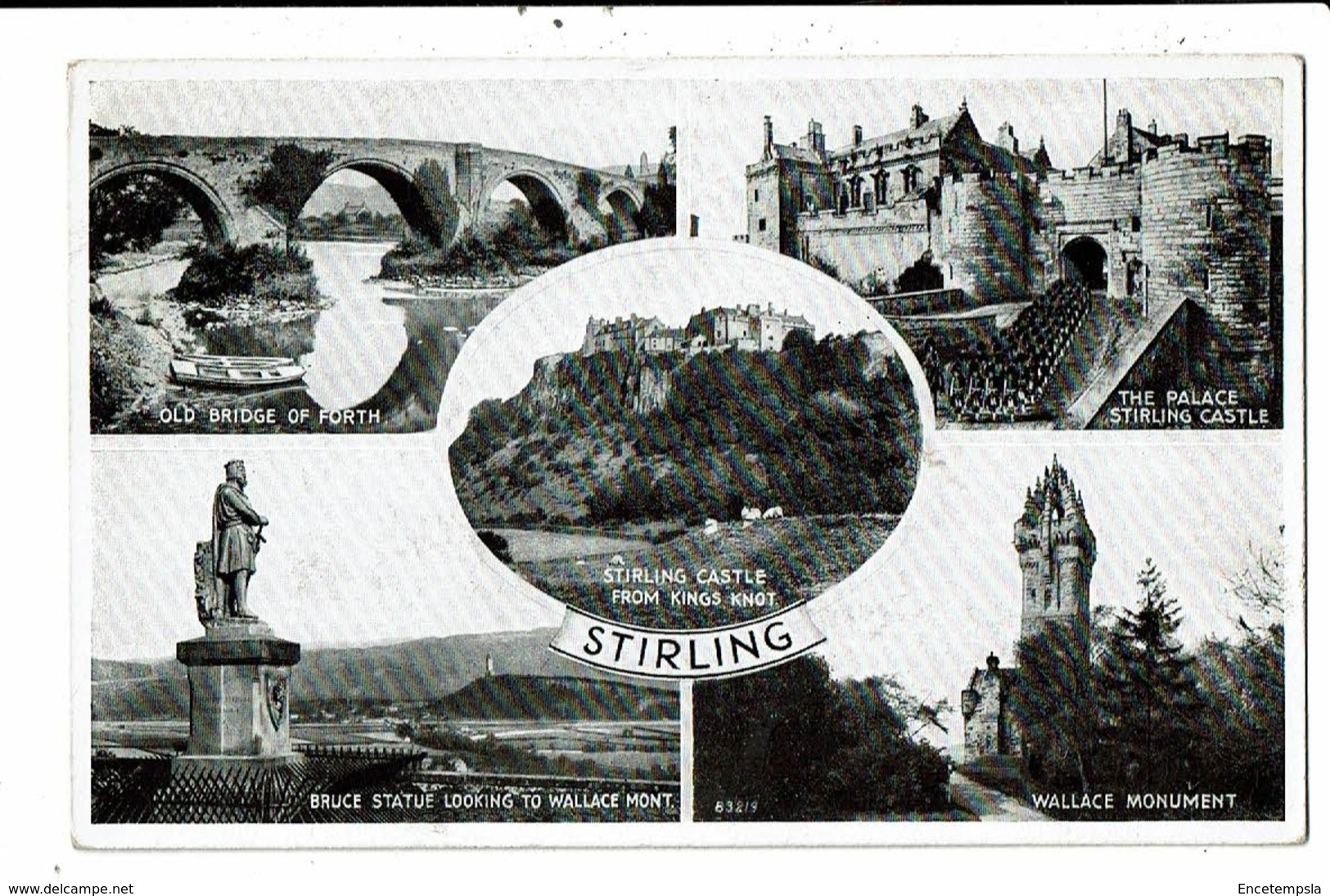 CPA-Carte Postale-Royaume Uni- Ecosse-Stirling -multivues VM9161