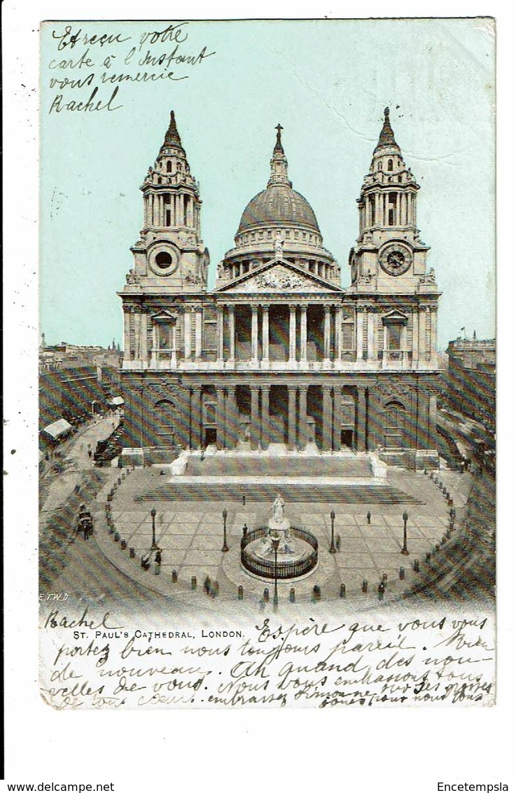 CPA-Carte Postale -Royaume Uni--London > St. Paul's Cathedral-1904- VM10023