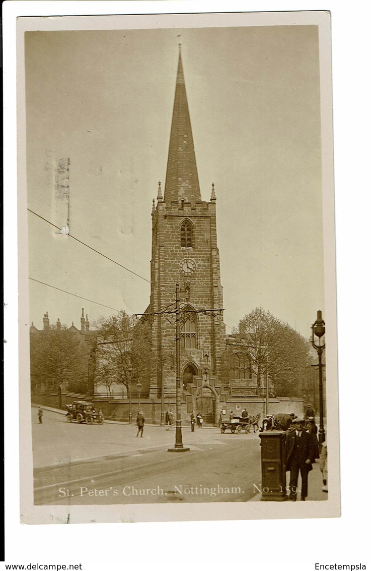 CPA - Carte Postale- Royaume Uni-Nottinghamshire -Nottingham- St Peter's Church 1920 S5035