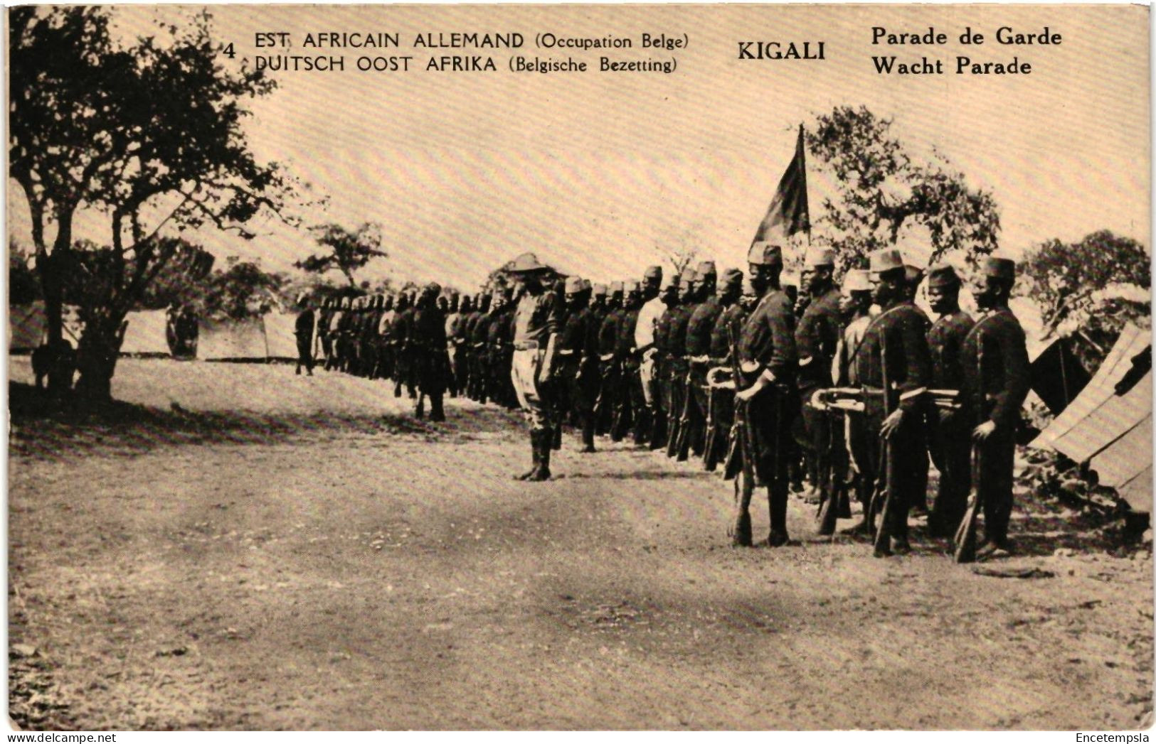 CPA Carte Postale  Ruanda-Urundi  Kigali Parade de la garde 1916 VM99739ok
