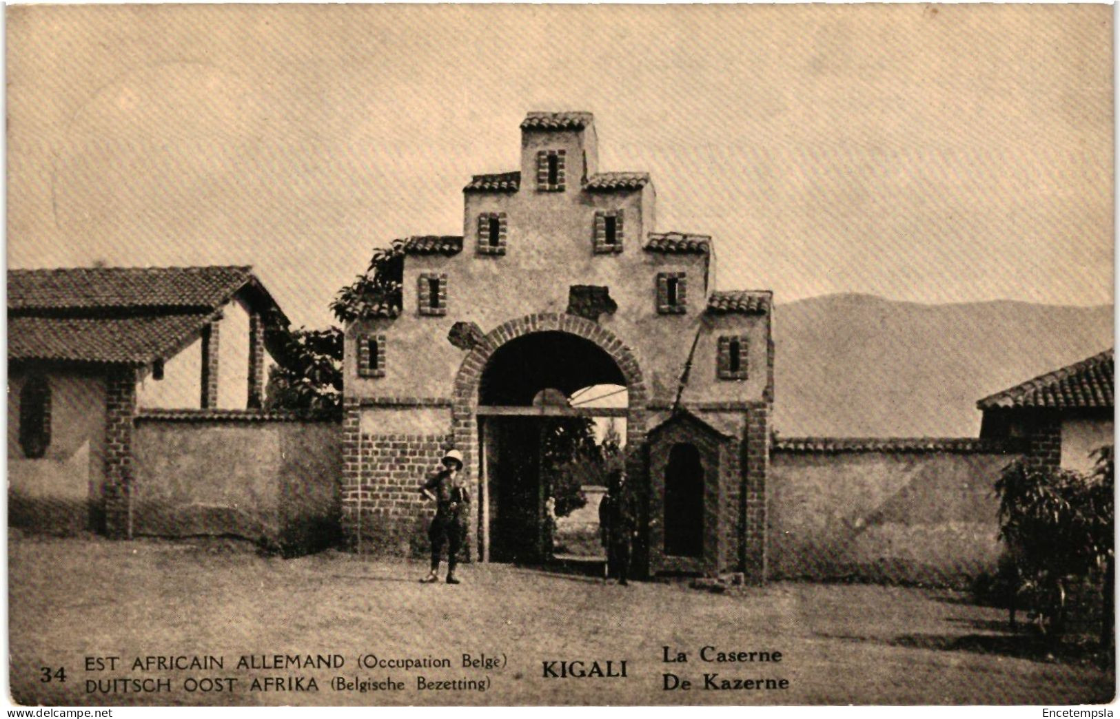 CPA Carte Postale Rwanda Kigali la caserne 1916 VM99748ok