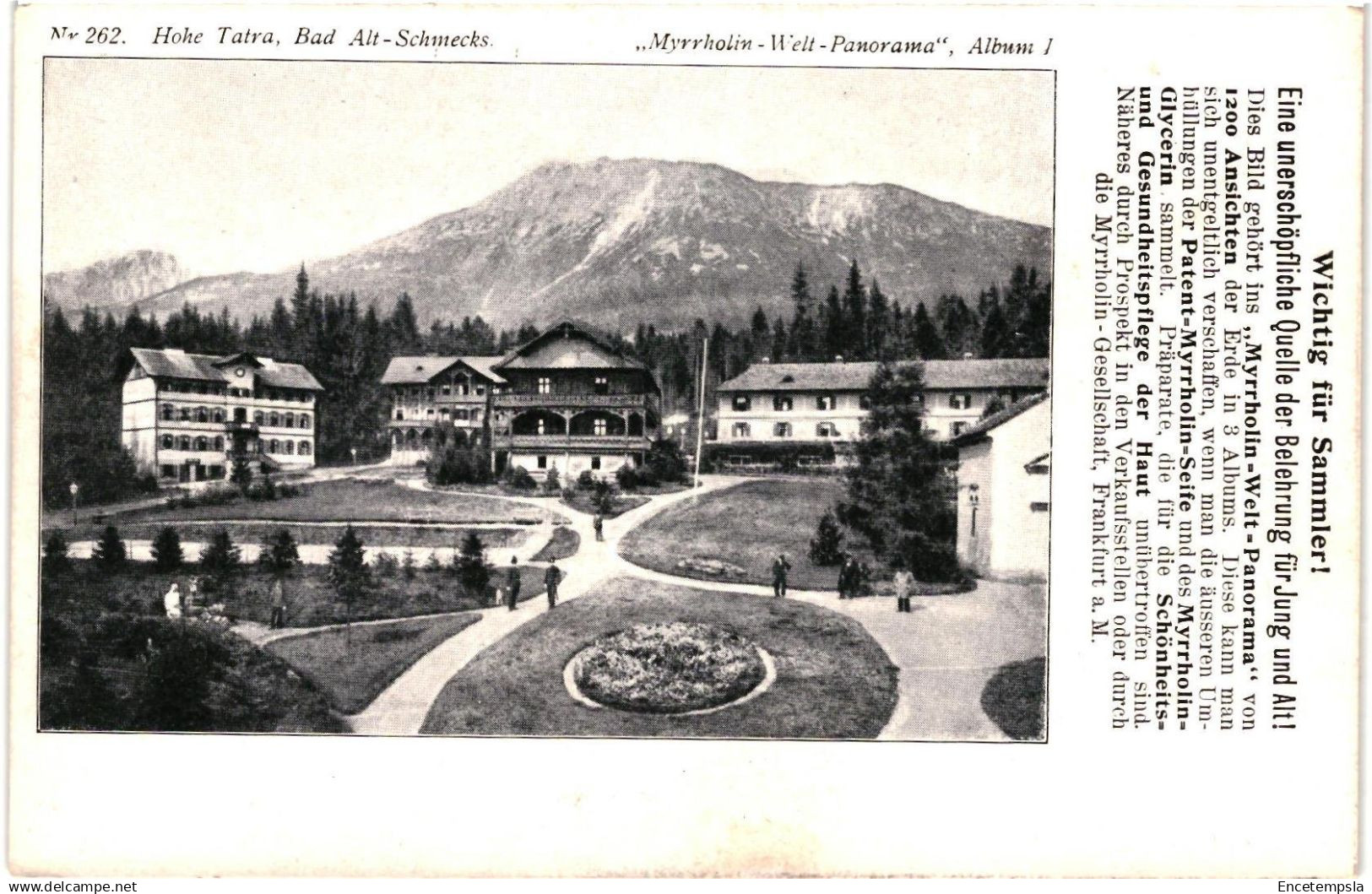 CPA Carte Postale Slovaquie Hohe Tatra  Bad Alt-Schmecks début 1900  VM95882