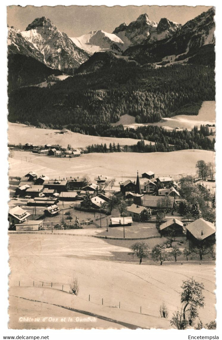 CPA- Carte postale Suisse -Château-d’Œx- et le  Gumfluh   1945 VM37105