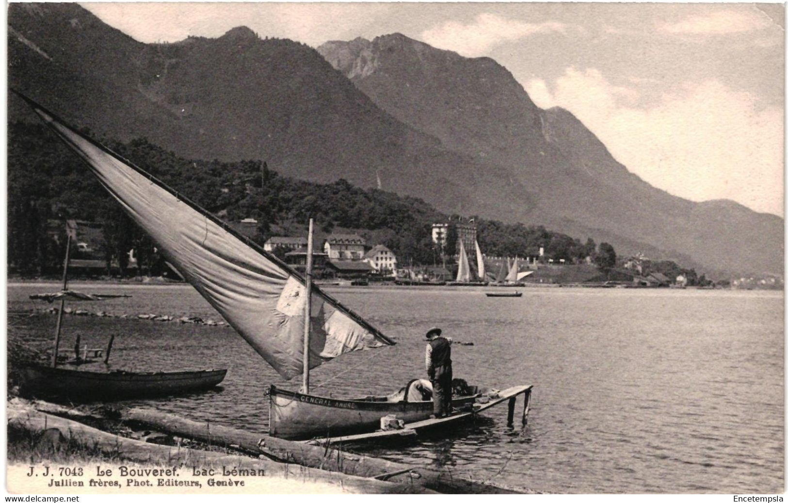 CPA Carte postale  Suisse Le Bouveret Lac Léman   VM97778ok