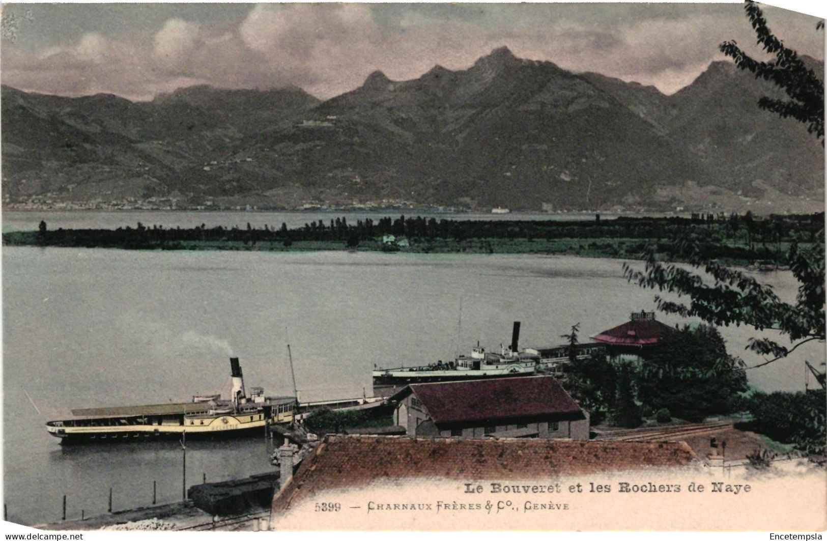 CPA  Carte postale Suisse Le Bouveret Rochers de Naye    VM96429