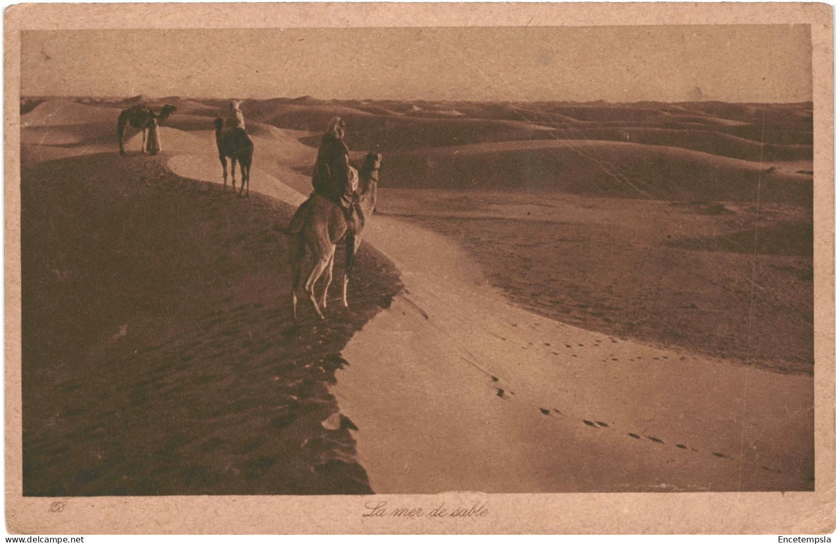 CPA   Carte postale Syrie  Mer de sable 1927  VM66465