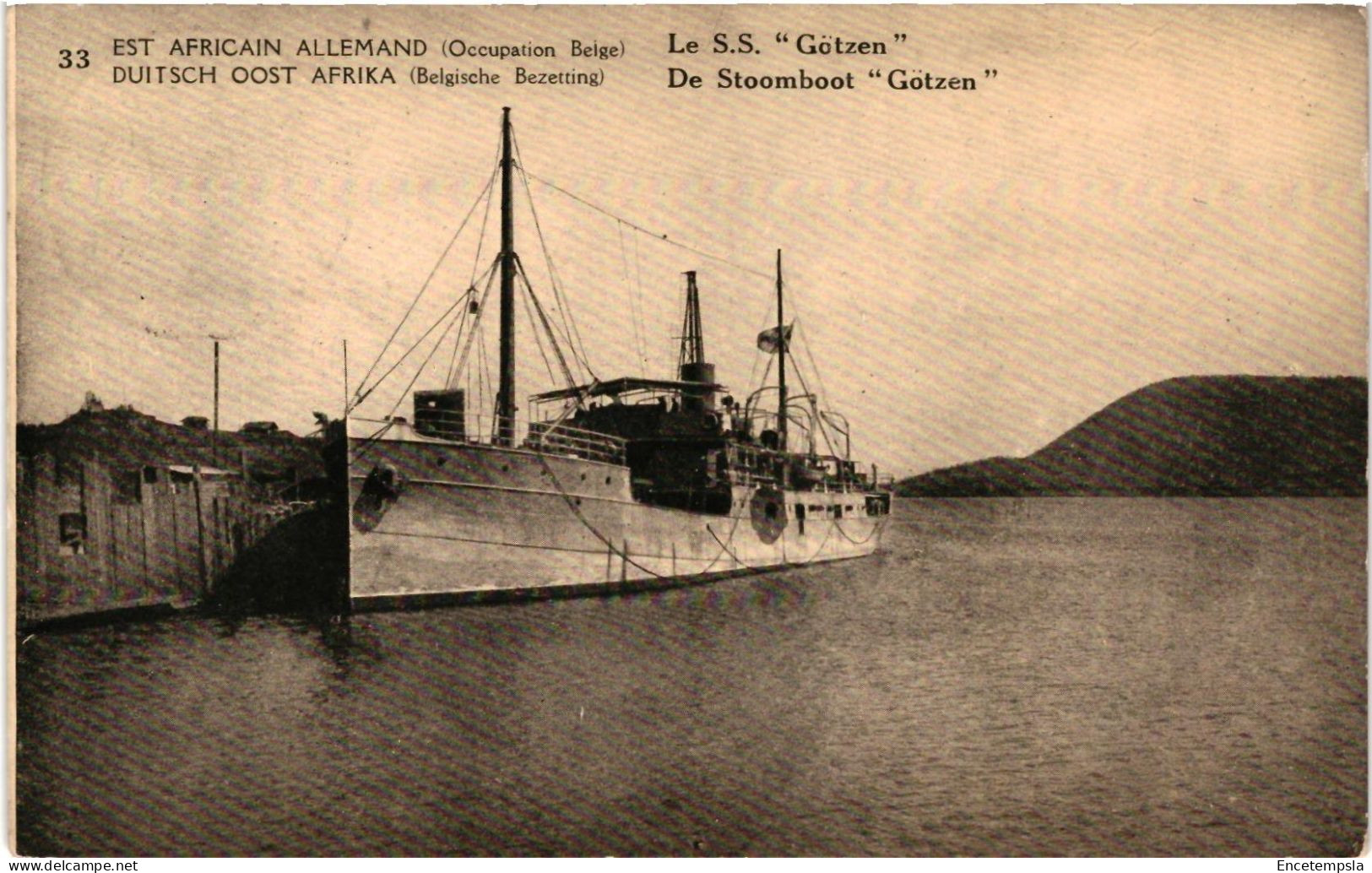 CPA Carte Postale Tanzanie Le S. S. Gotzen 1916  VM99747ok