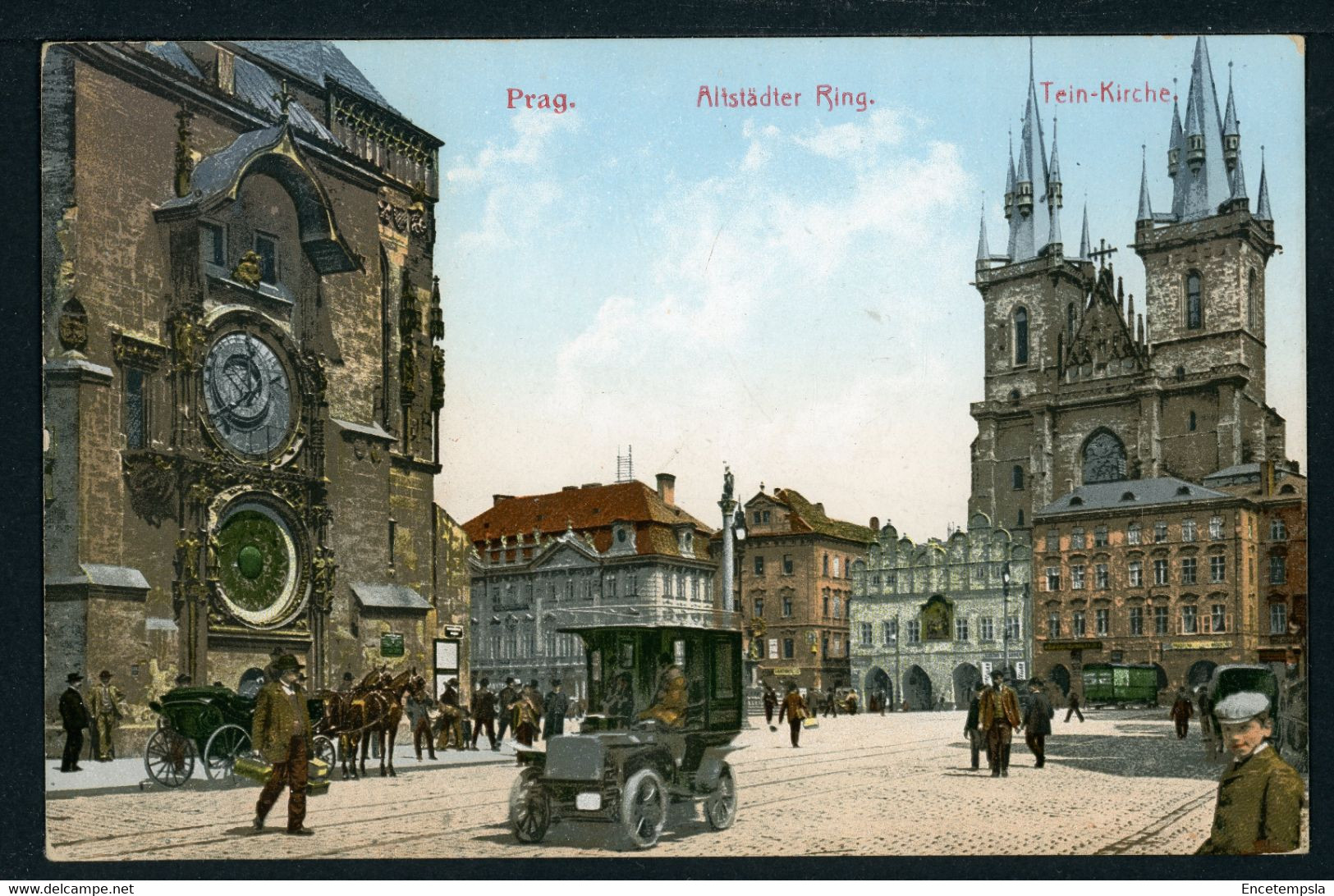 CPA - Carte Postale - Tchéquie - Prag - Altstädter Ring. - Tein Kirche  (CP22133)