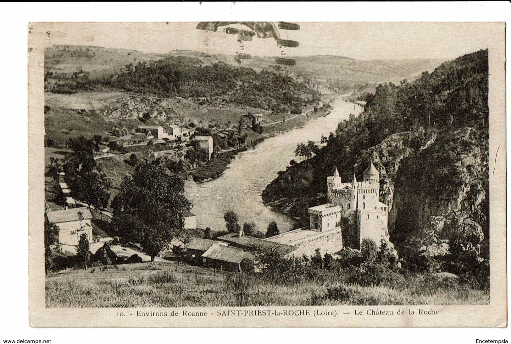 CPA - Cartes postales -France- Roanne-Saint-Priest la Roche - Le Château-1937-S4489