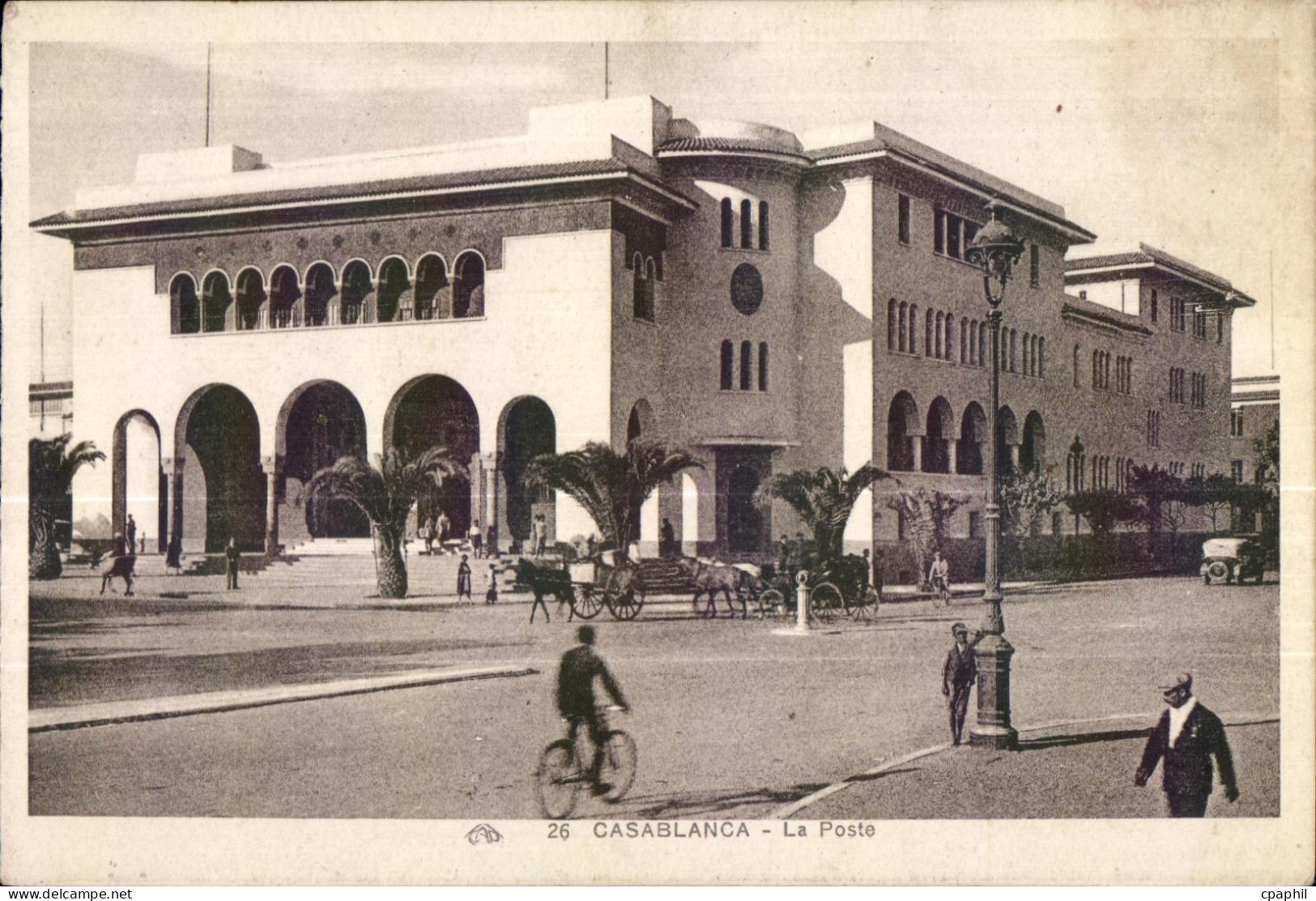 CPA Casablanca La Poste
